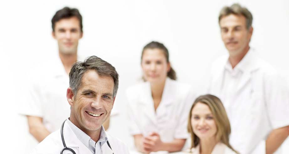Young Doctors Smiling